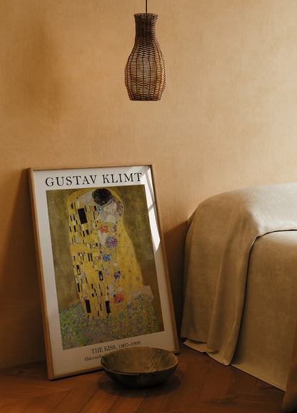 The Kiss by Gustav Klimt Poster