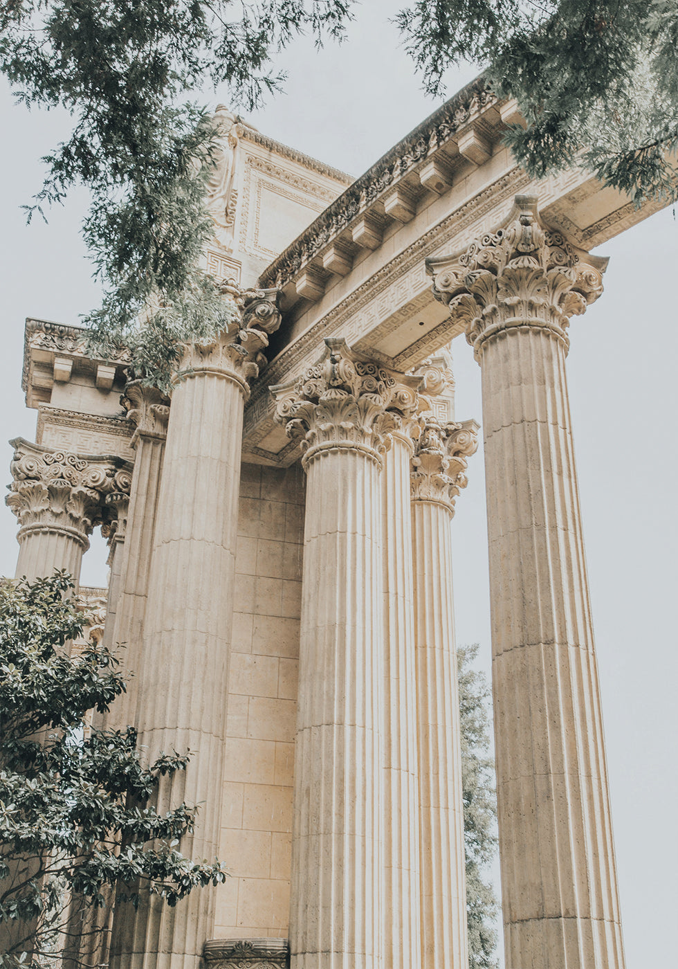 Architectural Beauty of The Palace Of Fine Arts Poster