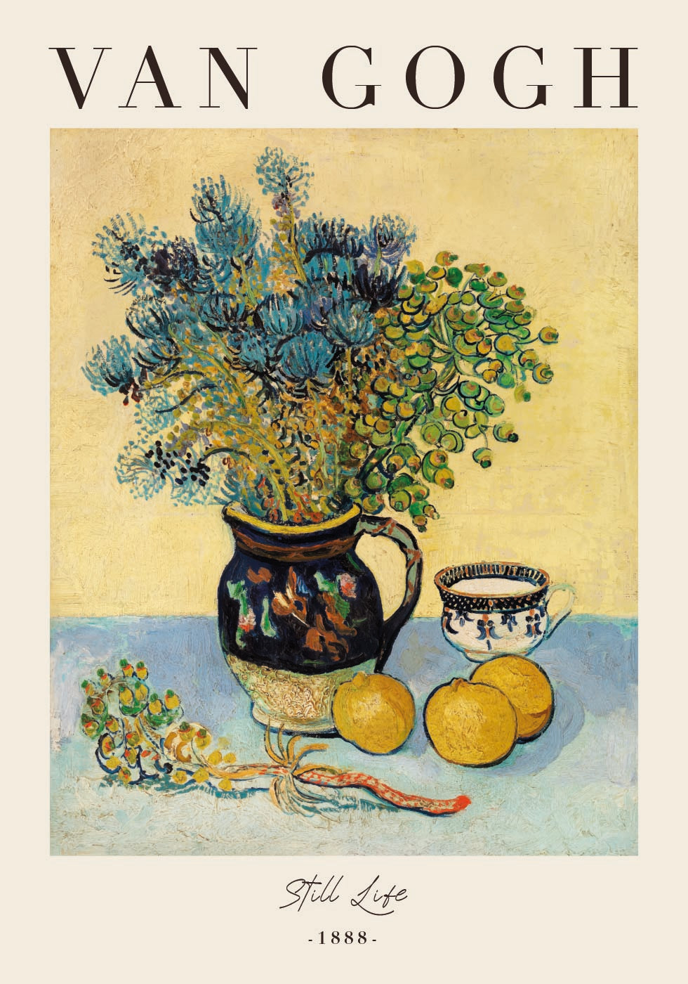 Van Gogh Still Life Art Poster