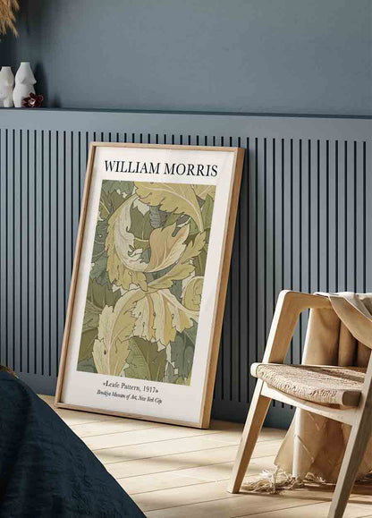 W. Morris & CO Leafe Pattern Poster