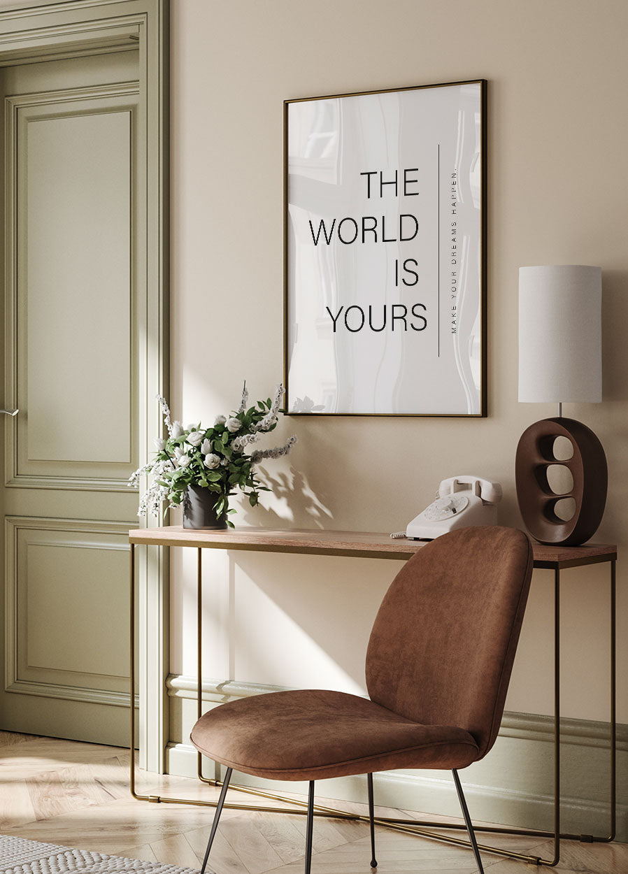 World Is Yours Plakat - Posterbox.no