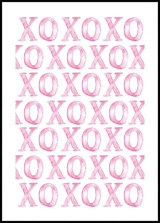 XOXO Love Poster