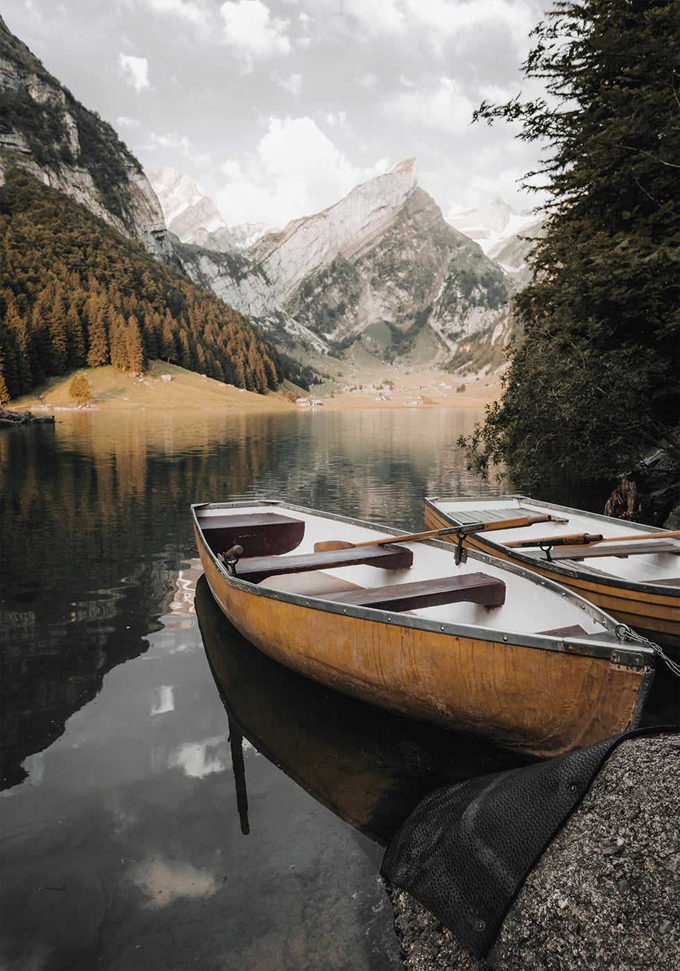 Serene Lake Reflection Poster