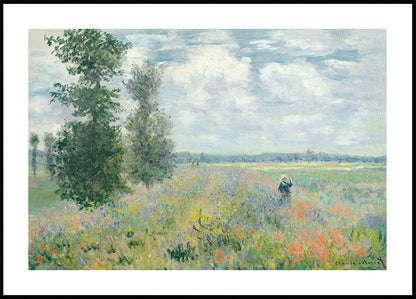 Poppy Fields 1875 Poster by Claude Monet