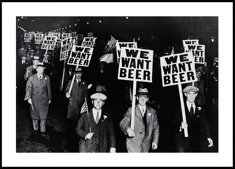 We Want Beer Poster