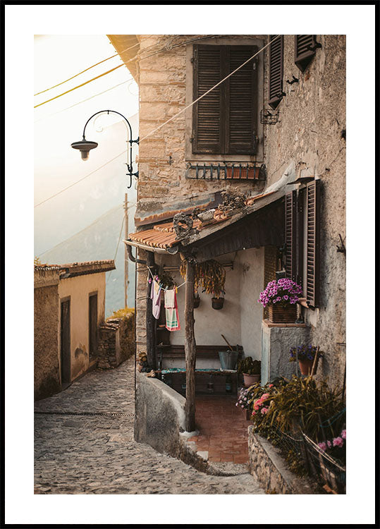 Charming Streets of Tuscany Poster