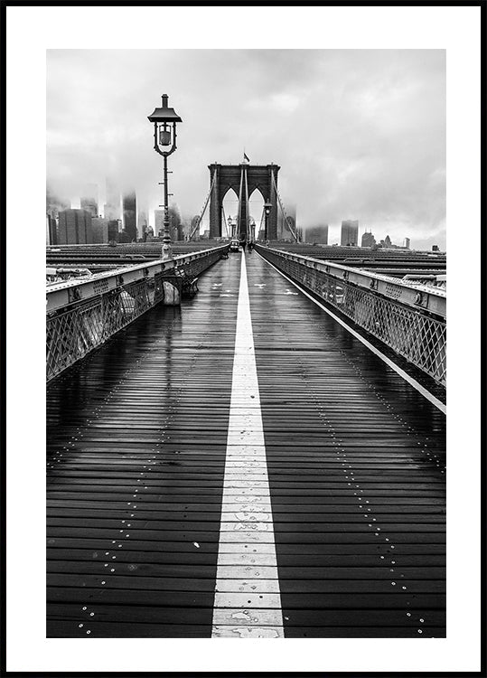 Brooklyn Bridge Walk Poster