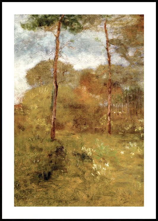 George Inness - Orange Road, Tarpon Springs Poster