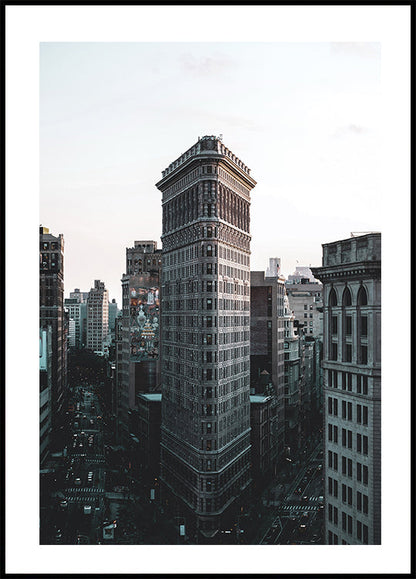 Flatiron Building View Poster