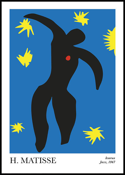 H. Matisse Icarus Poster