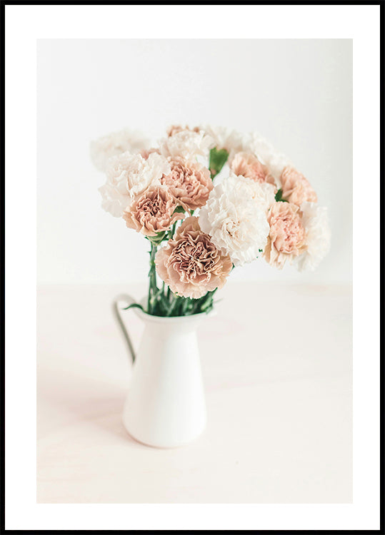 Flowers In Vase Poster