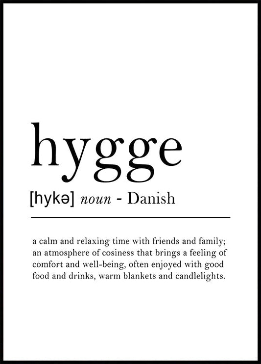 Hygge: The Comfort of Togetherness Poster