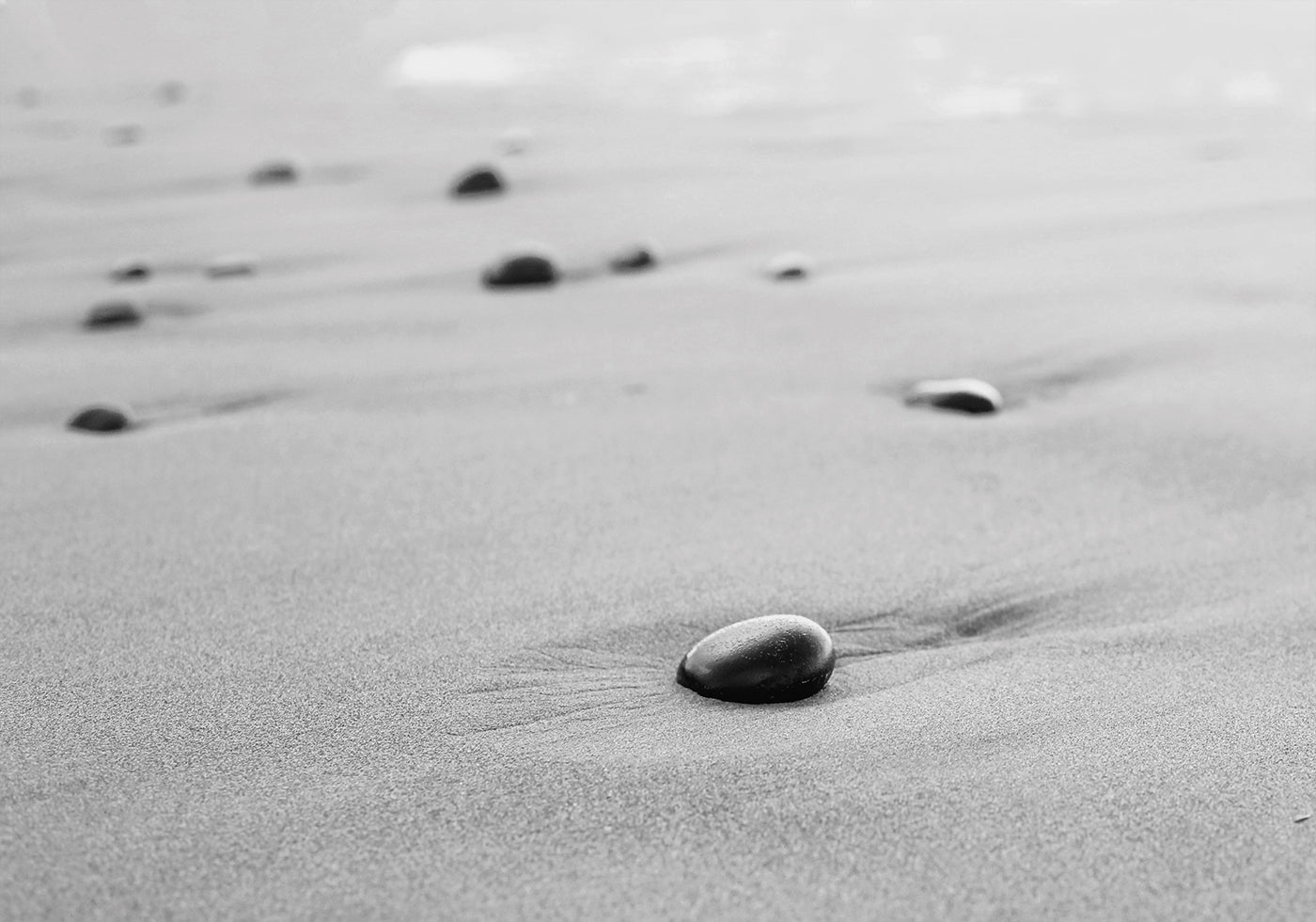 Small Stones On The Beach Poster